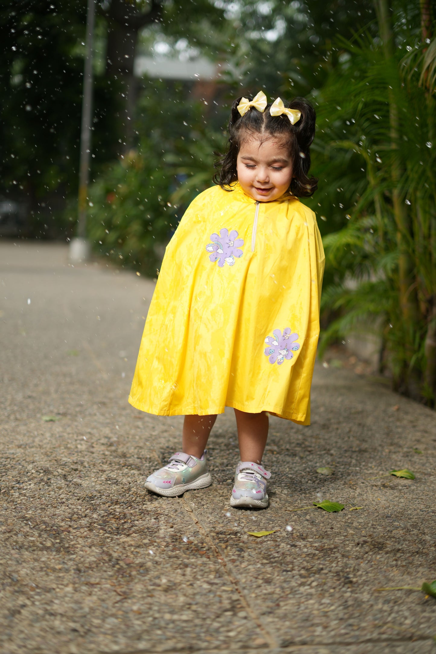 Petal Splash Raincoat
