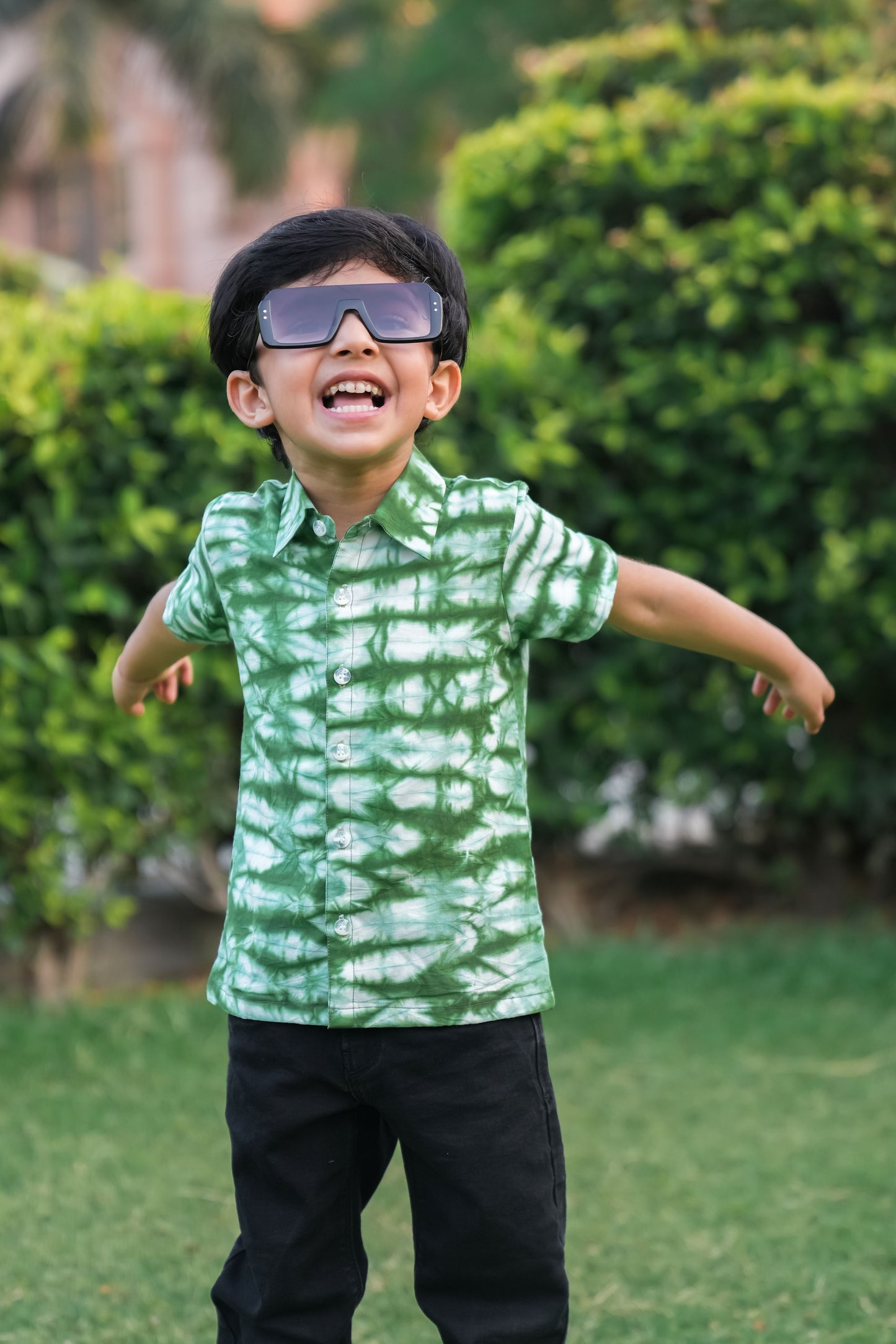 Emerald Grid Shirt