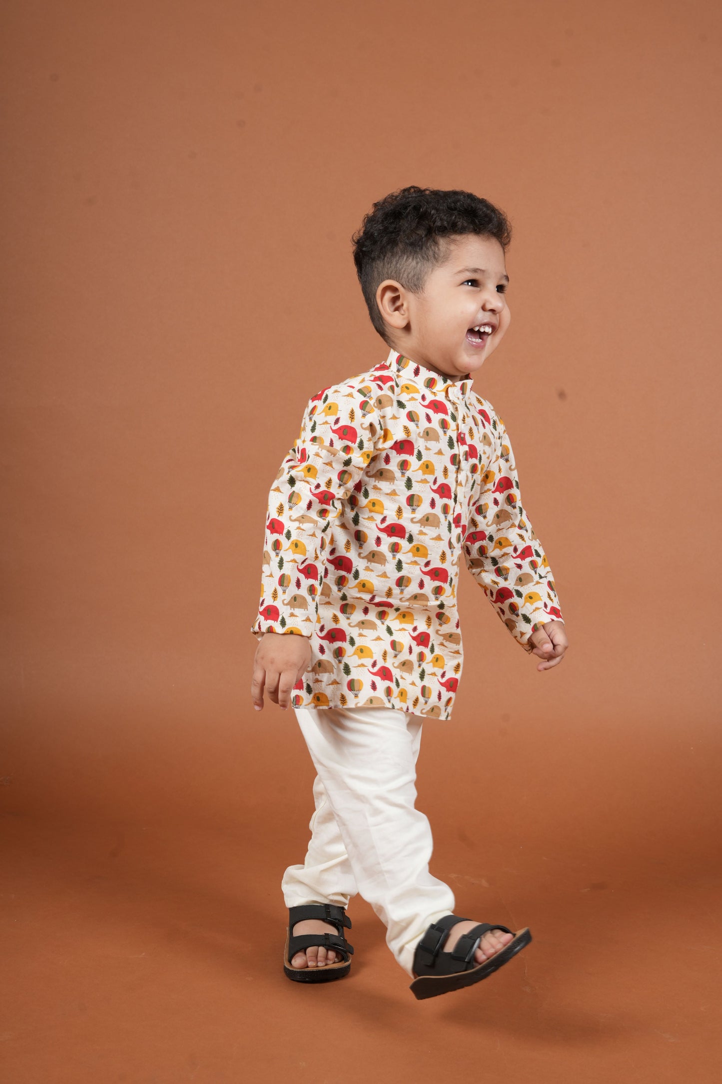 Hot Air Balloon Kurta Set
