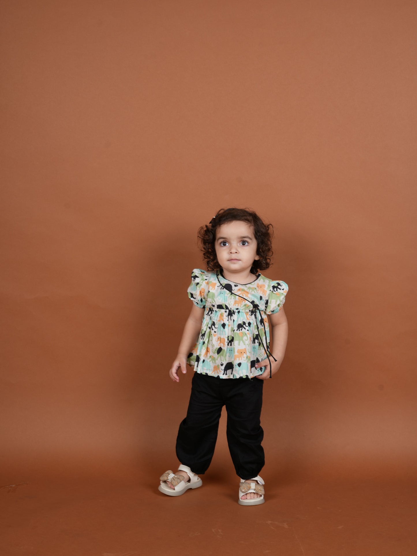 Ele-FRIENDS Forever Twinning Set| Shirt for Boys & Angrakha Set for Girls