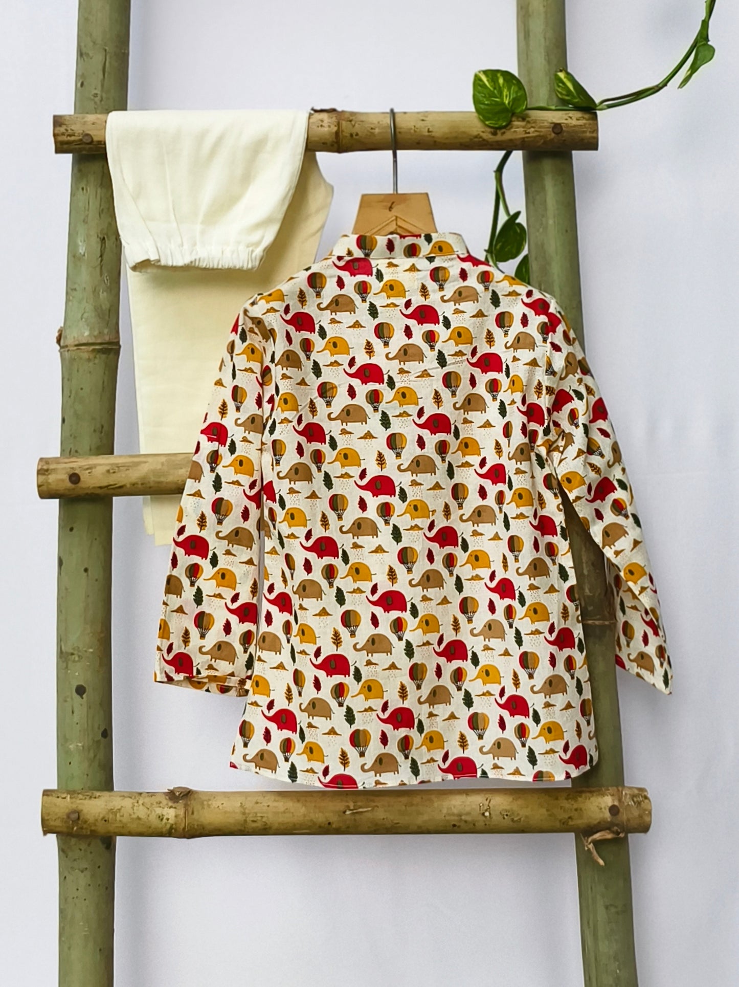 Hot Air Balloon Kurta Set