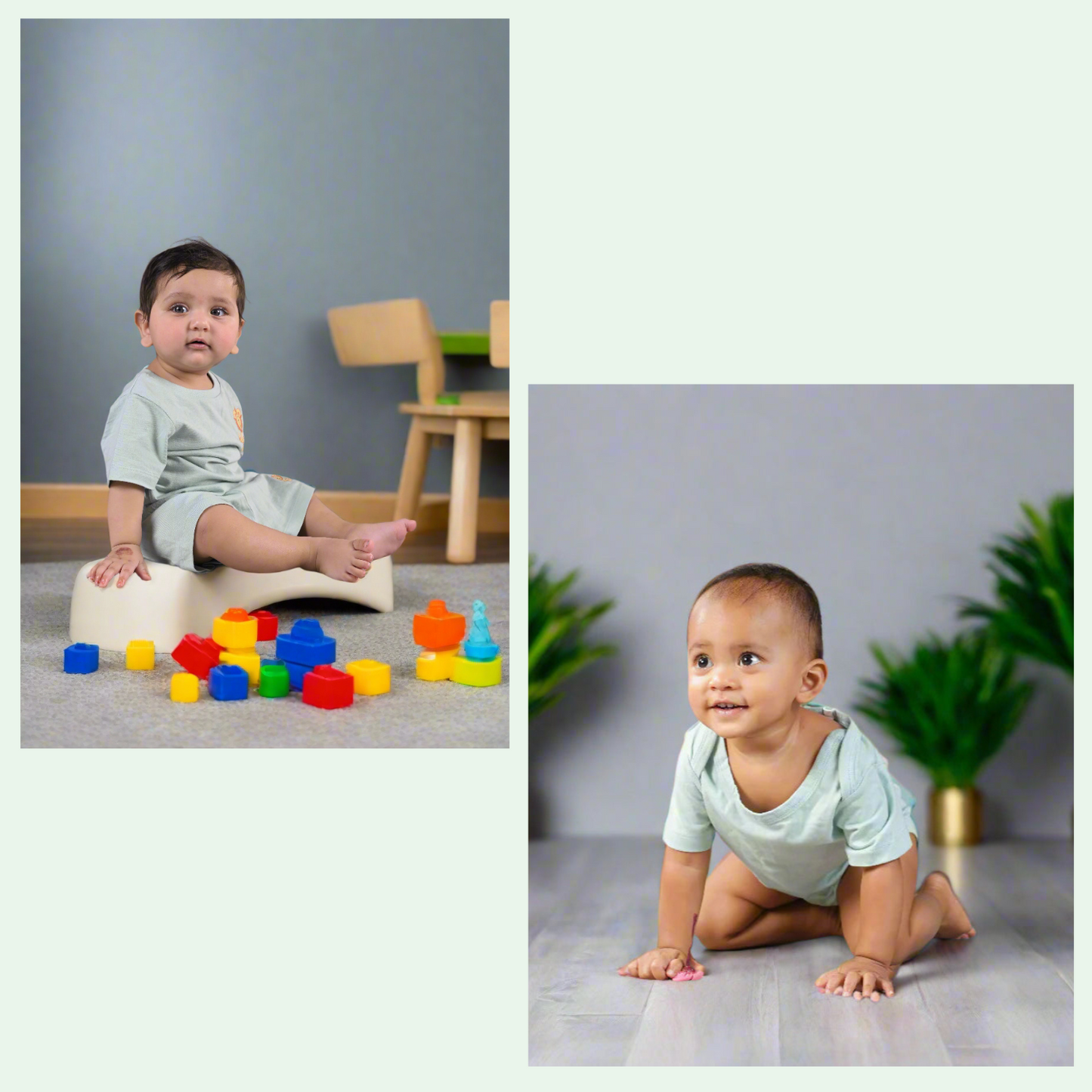 Ready to Roll: New Born Set (Dream Mint)