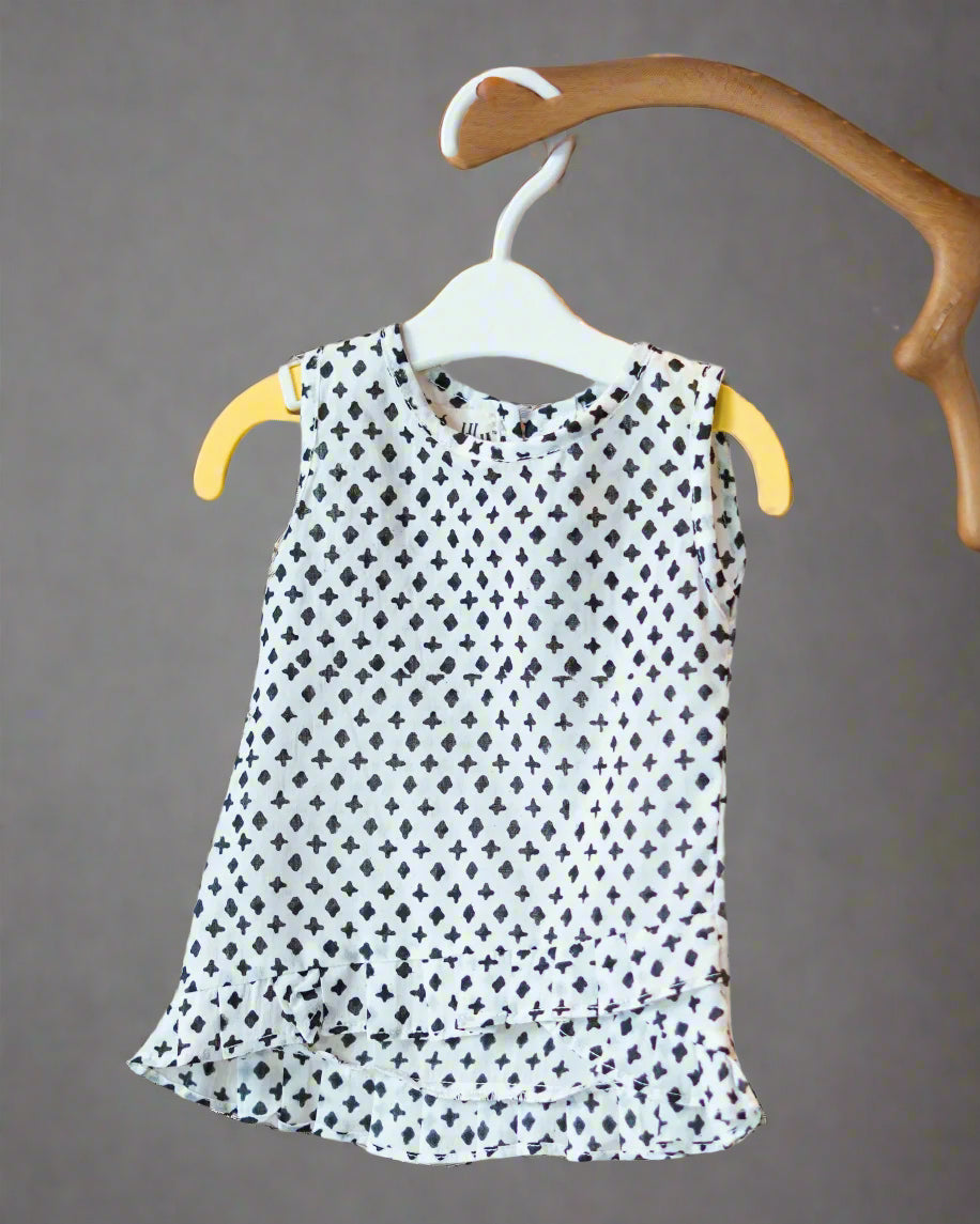 Black Diamond Cotton Night Dress