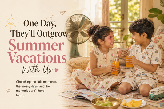 One Day, They’ll Outgrow Summer Vacations With Us