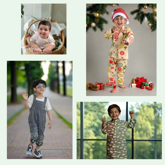 Little Gentleman Luxe – Boy’s First Year Wardrobe [Set of 4]