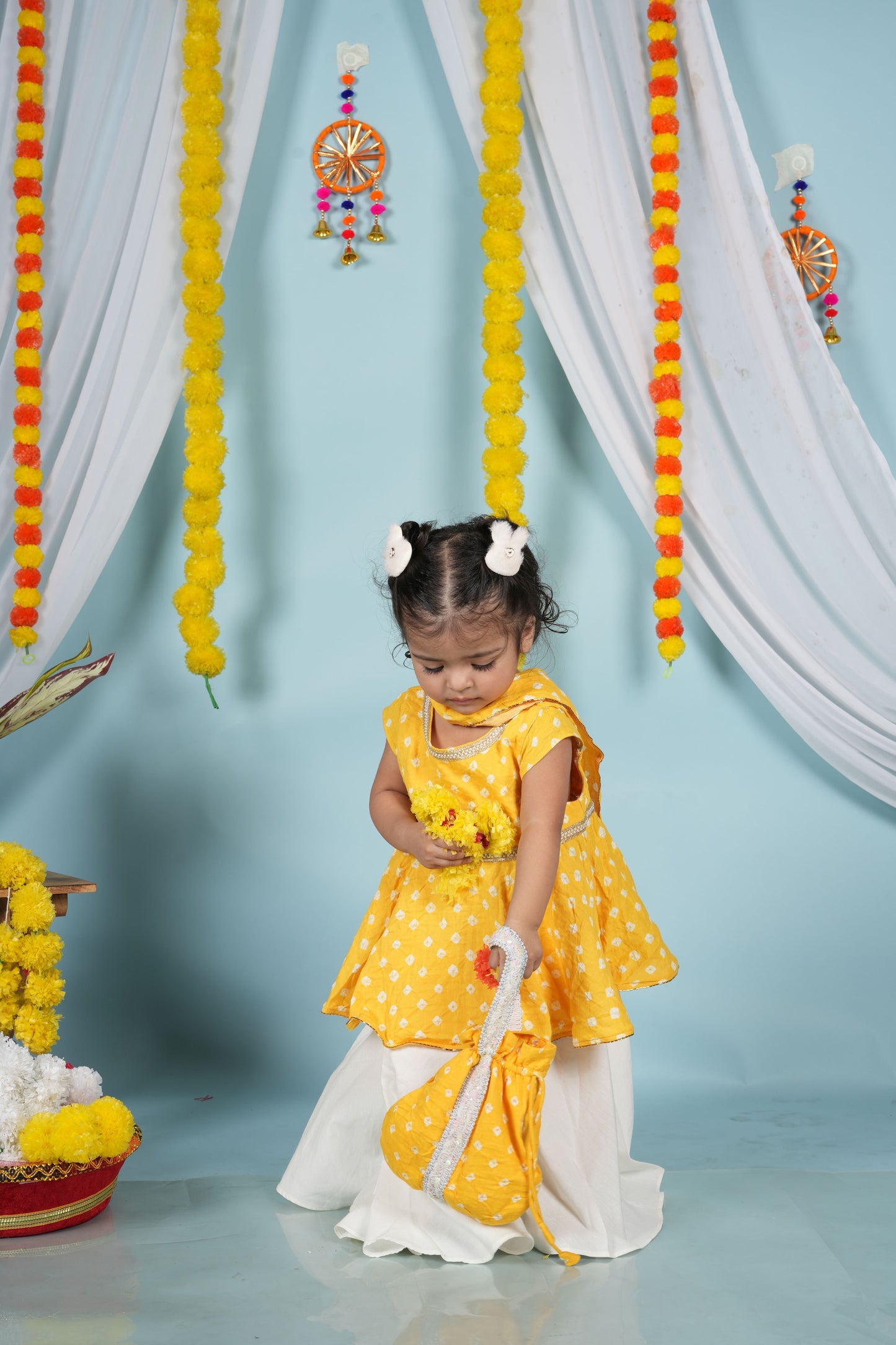 Marigold Muse Sharara Set