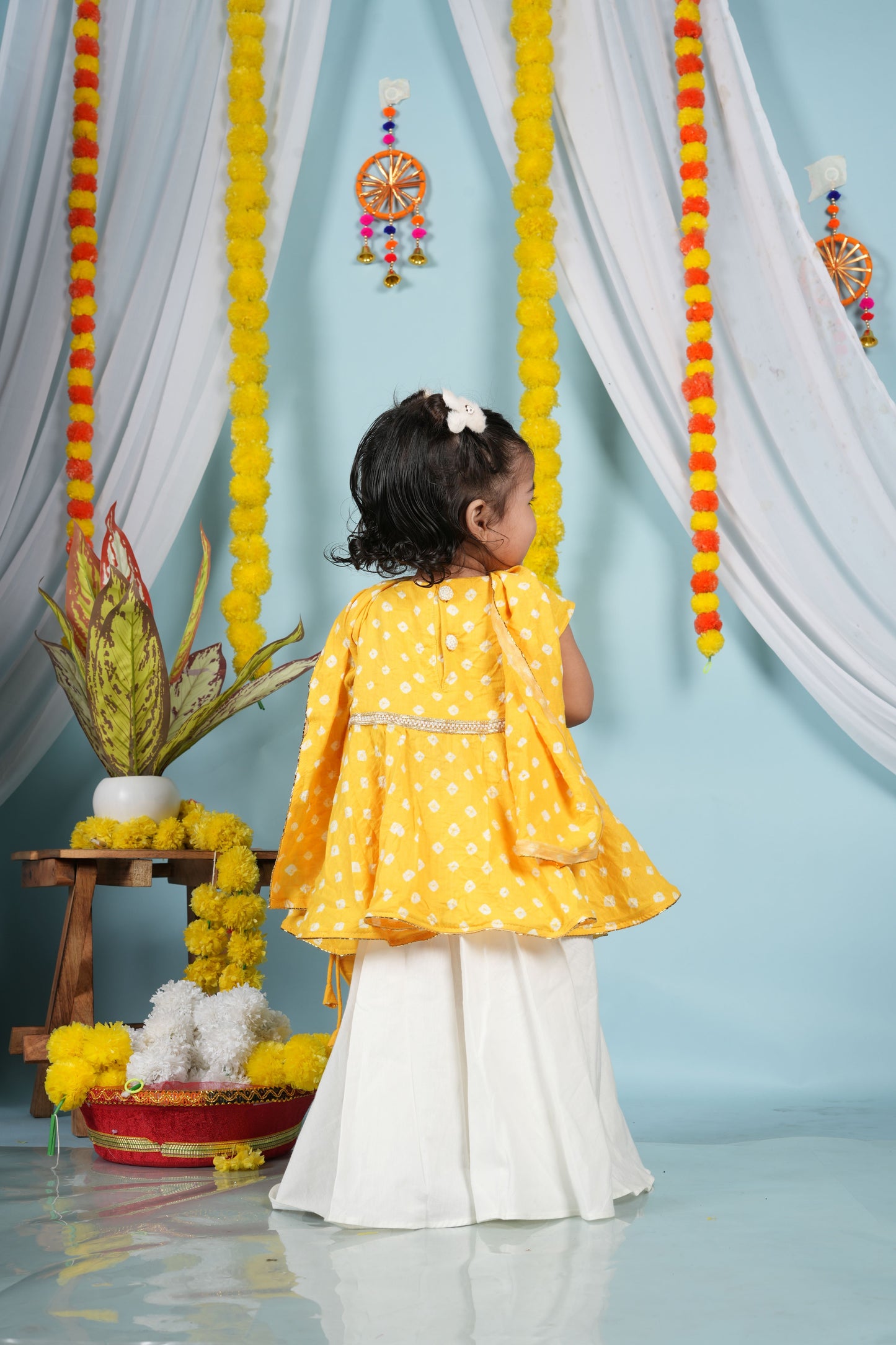 Marigold Muse Sharara Set