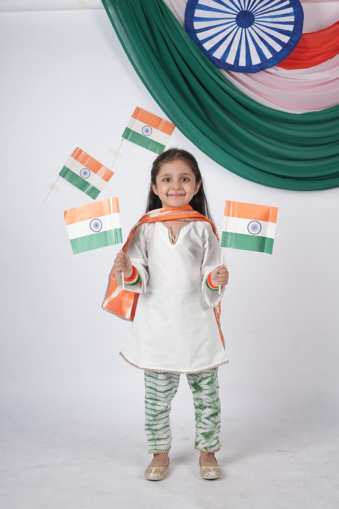 Little Tiranga Tunic Set