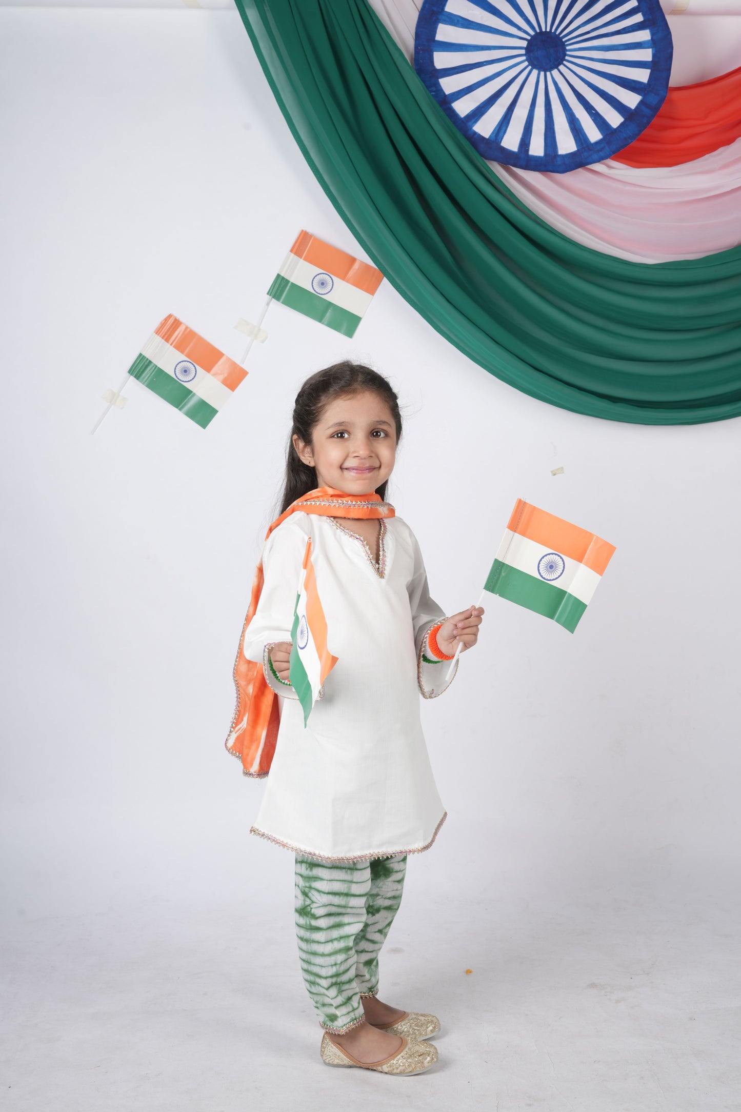 Little Tiranga Tunic Set