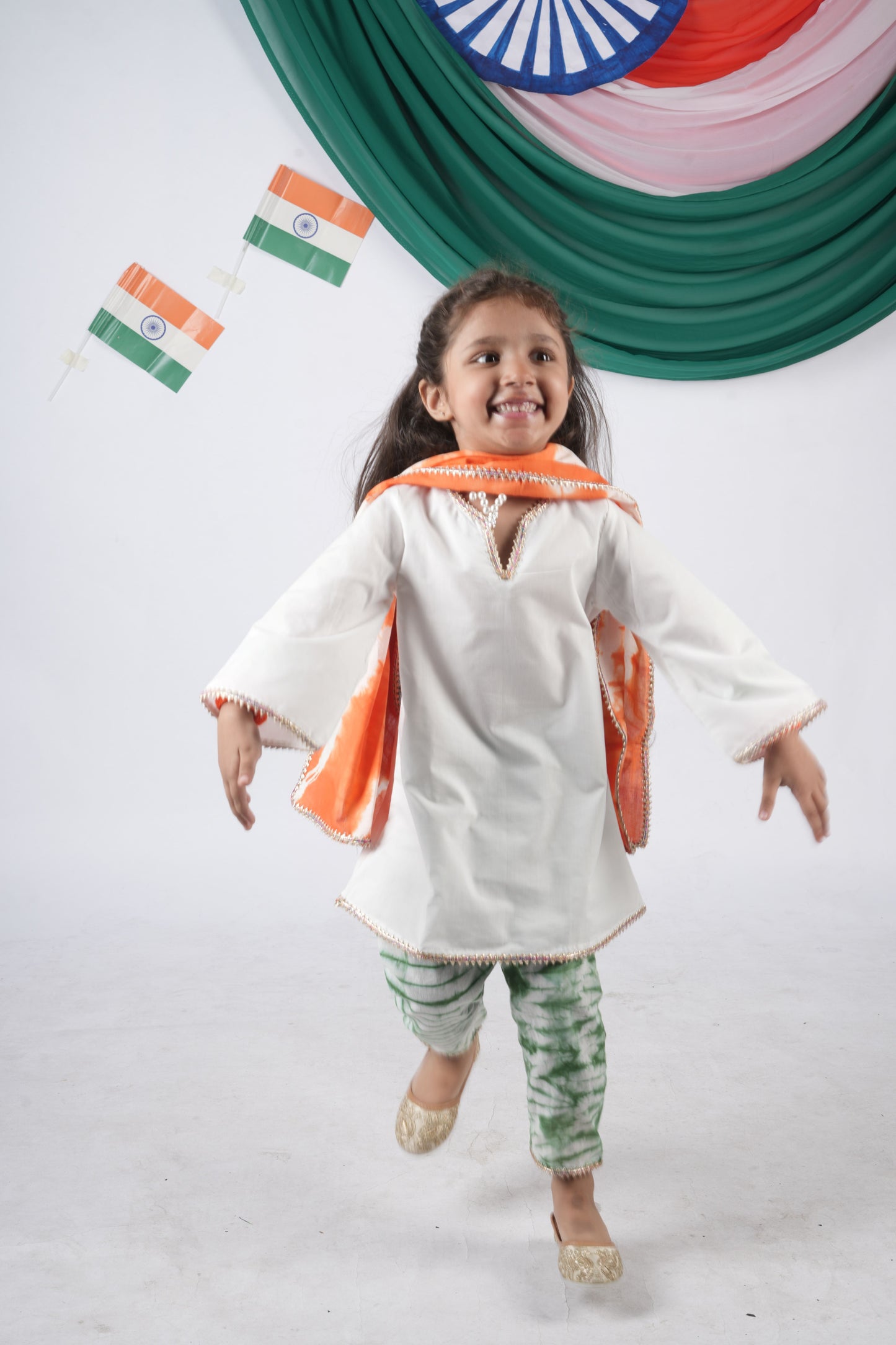 Little Tiranga Tunic Set