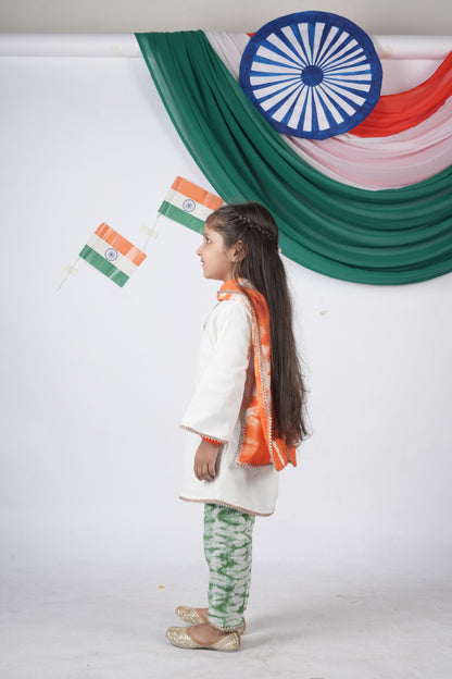 Little Tiranga Tunic Set