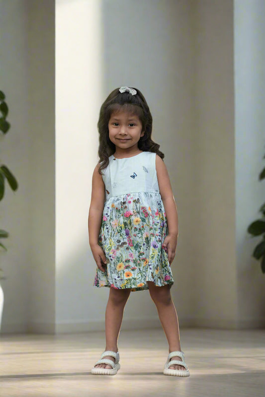Butterfly Meadow Frock