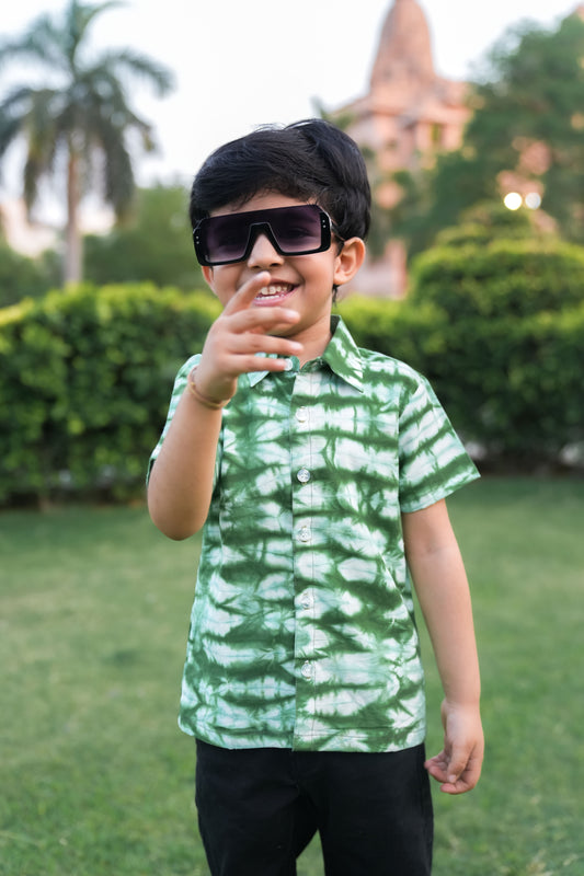Emerald Grid Shirt