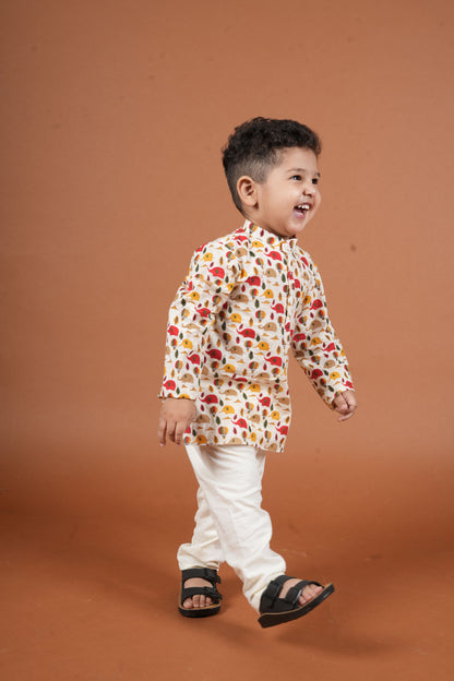 Hot Air Balloon Kurta Set