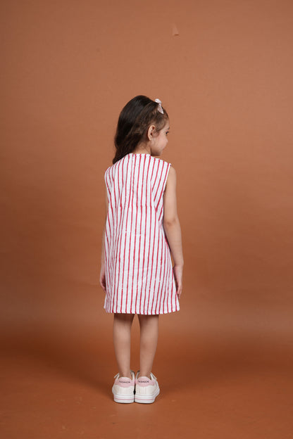 Red Lanes Dress