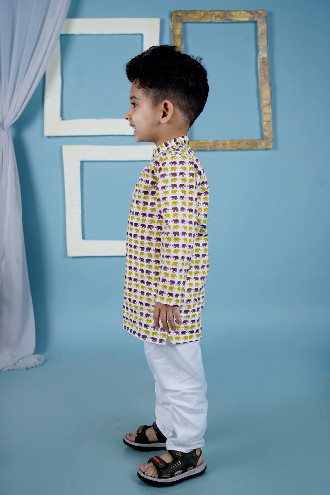 Cuddly Cubs Jumbo Joy Kurta Set
