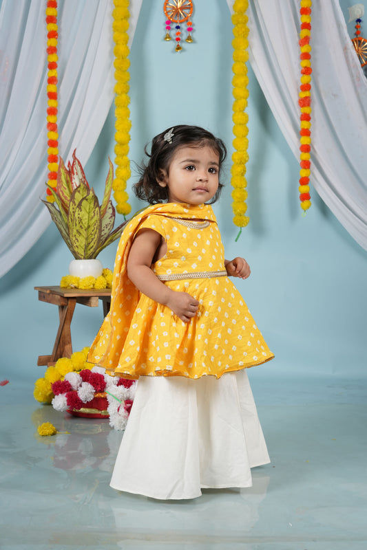 Marigold Muse Sharara Set