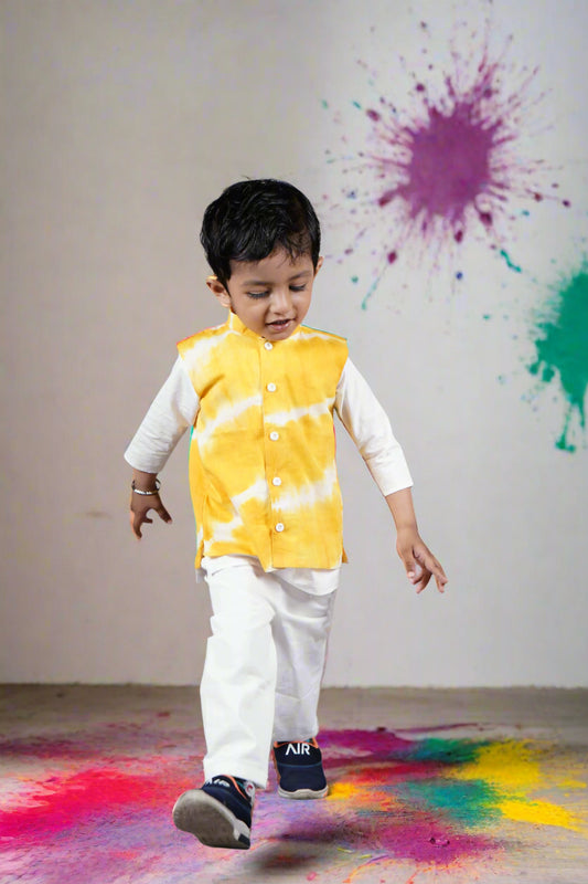 Haldi Hues Tie-Dye Jacket