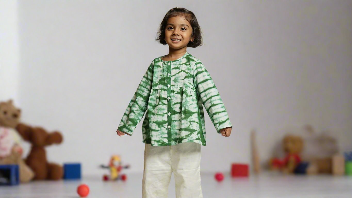Green Breeze Tunic Palazzo Set