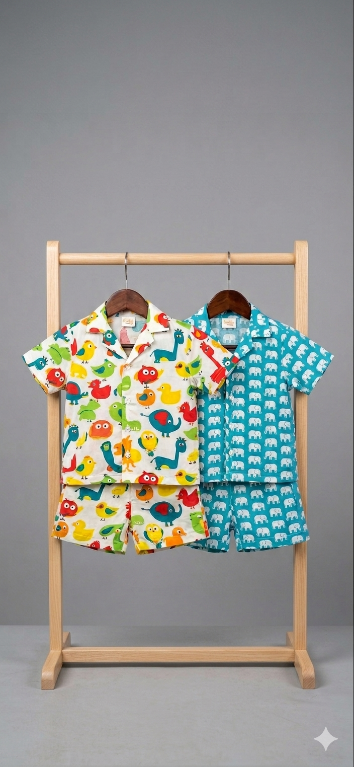 Cuddly Cubs Boys Zoofari Co- ord pack