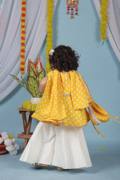 Marigold Muse Sharara Set