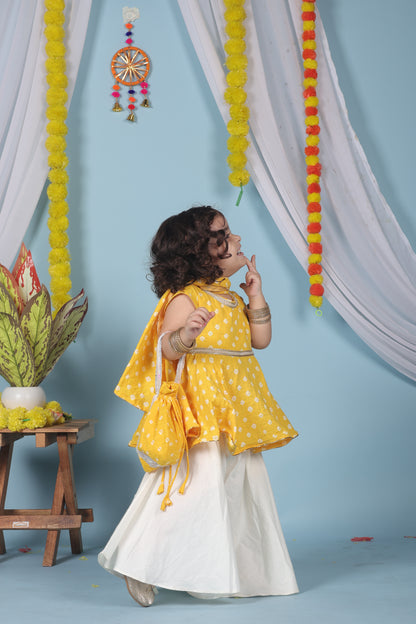 Marigold Muse Sharara Set