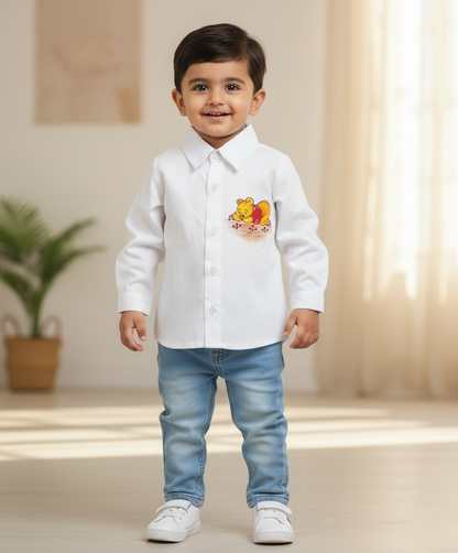 Pooh Parade Full Sleeves Shirt