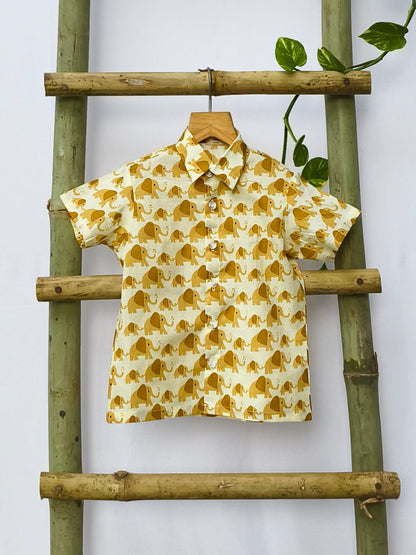 Cuddly Cubs Boys Elephant Trail Shirt Pack