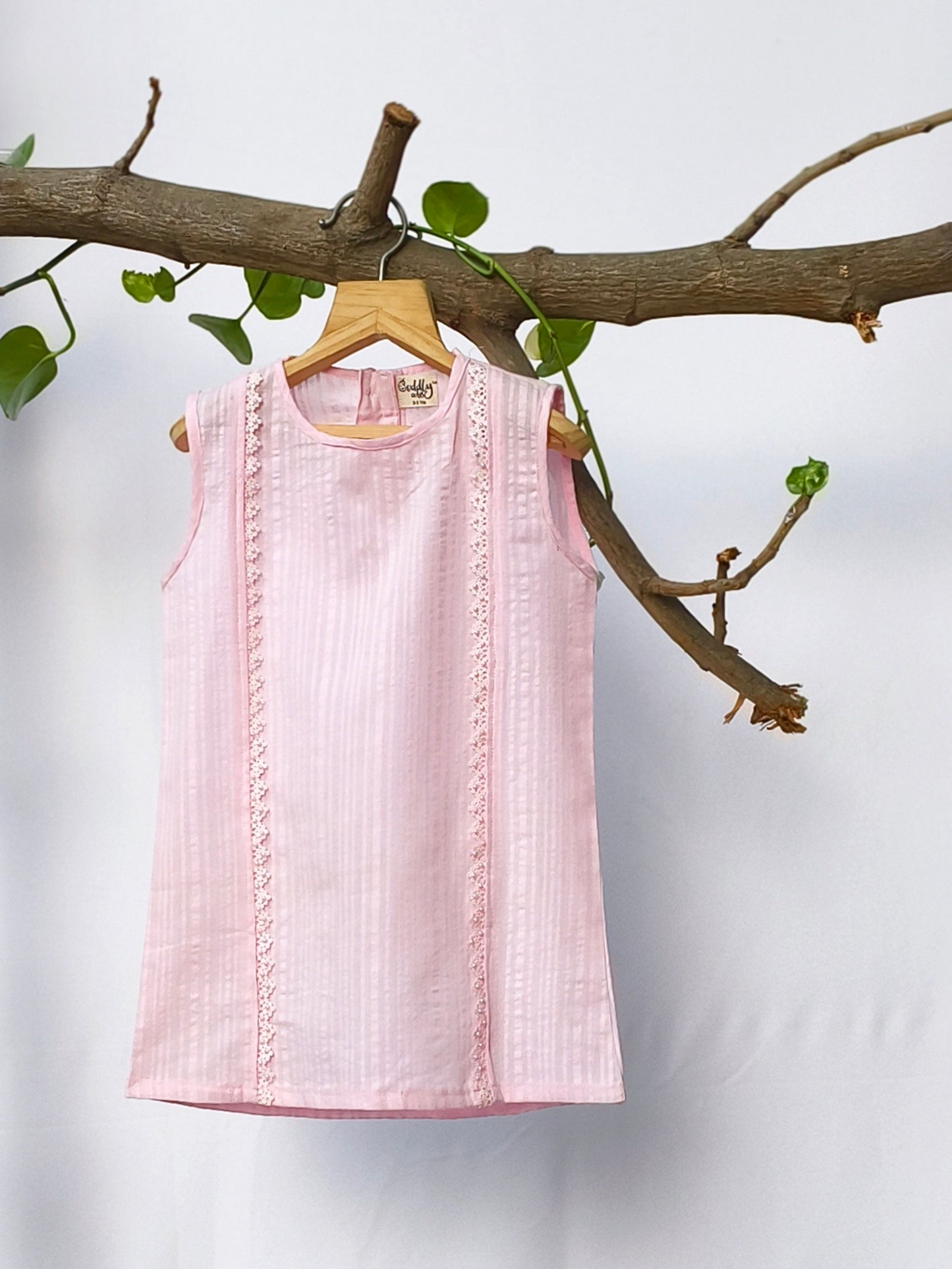 Pink Panel Dress