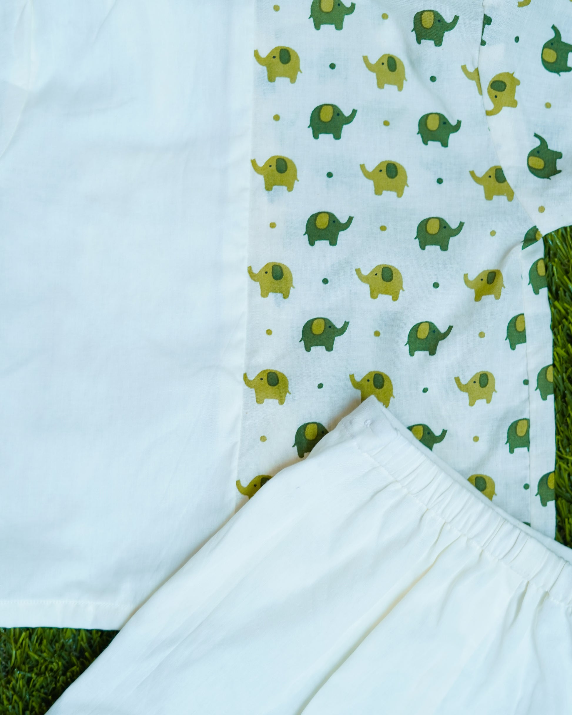 Mix and Match Elephant Charm Co-ord Set:Close up