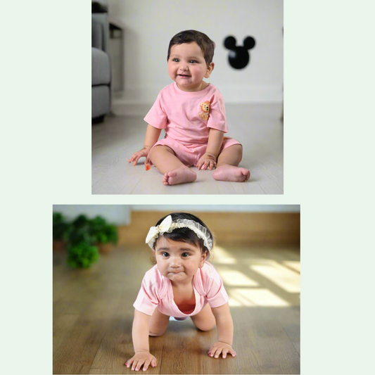 Ready to Roll: New Born Set ( Morning Blush)
