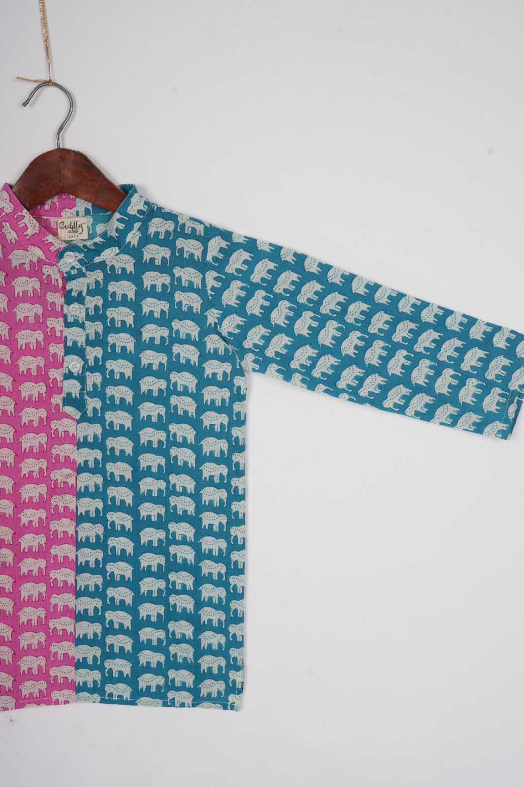 Cuddly Cubs Twin Tone Trunk Short Kurta