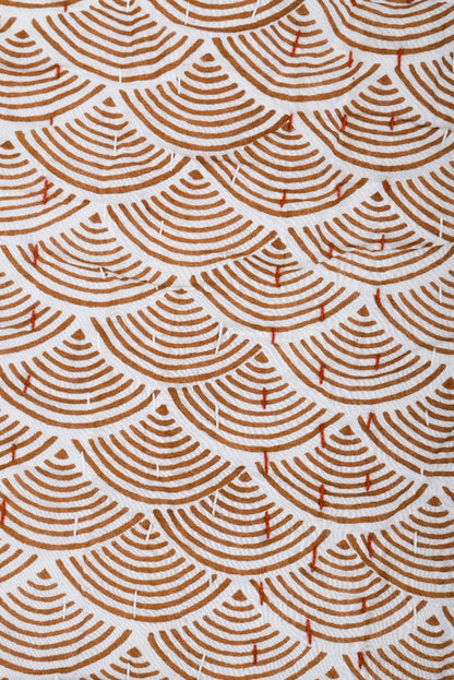 Earthy Arches Cotton Reversible Quilt
