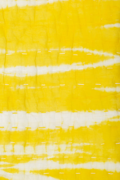 Marigold Tie-Dye Cotton Quilt