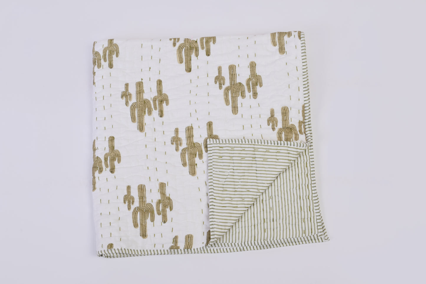Prickly Pear Cotton Reversible Quilt