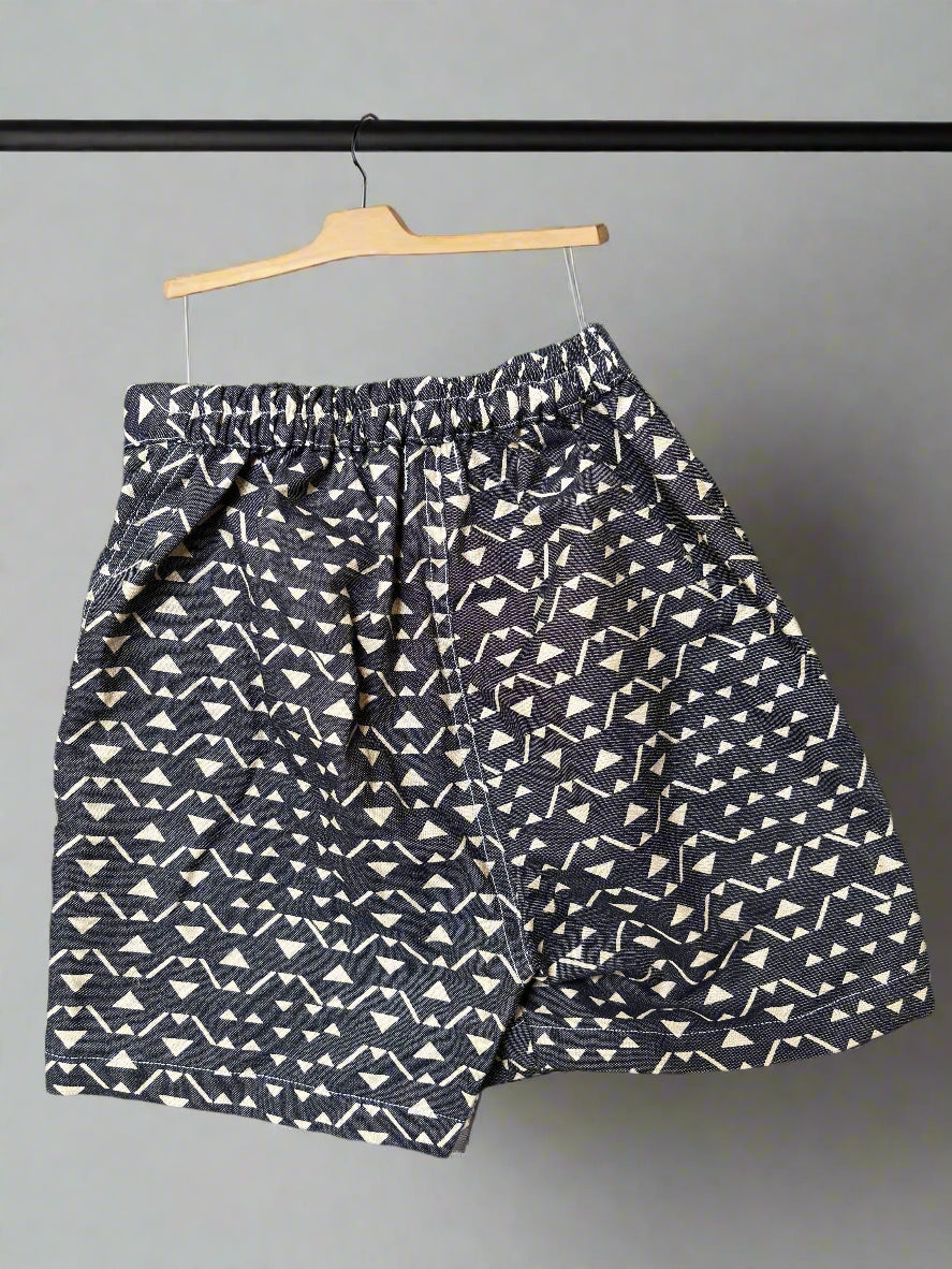 Cotton Denim Safari Skorts